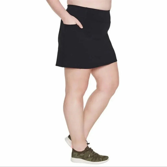 Skechers GOWALK Ladies' Skort Large Black - Picture 4 of 9